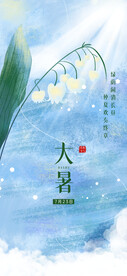 大暑海报