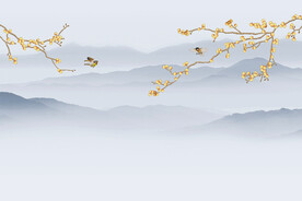 国画山水画