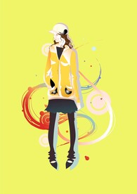 时尚人物女生