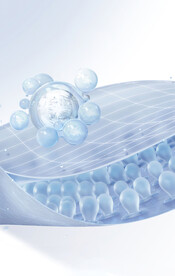 化妆品水分子营养素海报背景