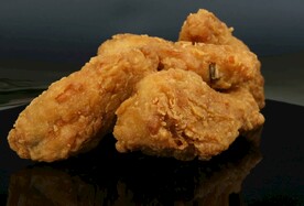 炸鸡腿美食