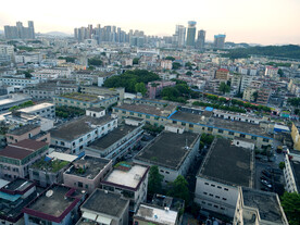 城市建筑鸟瞰