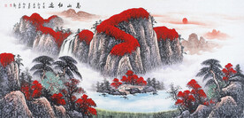 山水画 