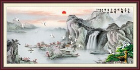 山水画 