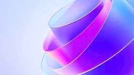 紫色渐变抽象拉丝3D立体背景