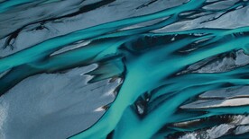 绿色3d油漆水彩抽象背景
