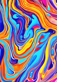 流体抽象肌理