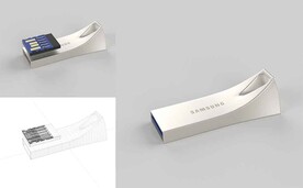 C4D模型 U盘