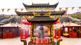 贵州铜仁梵净山承恩寺大雄宝殿