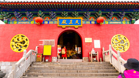 贵州铜仁梵净山承恩寺天王殿