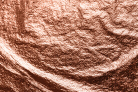 玫瑰金色纹理贴图墙壁背景