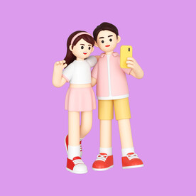 3D爱情男女