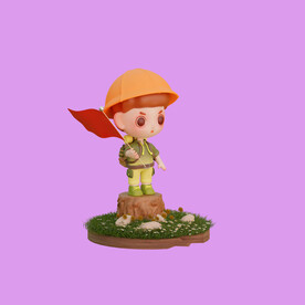 3D动画男孩