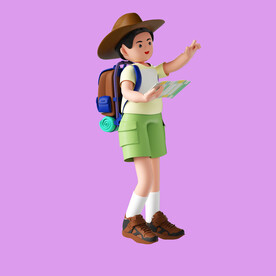 3D动画男孩