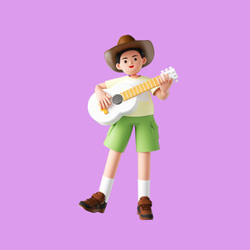 3D动画男孩 