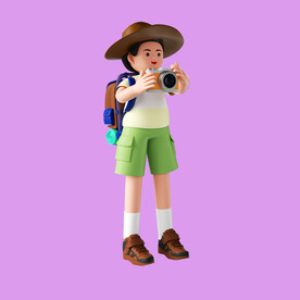 3D动画男孩 