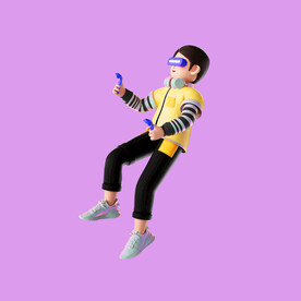 3D动画男孩