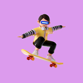 3D动画男孩 