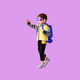 3D动画男孩 
