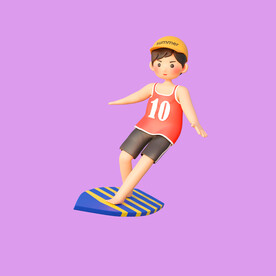 3D动画男孩 