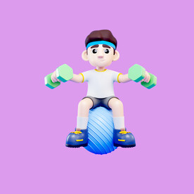 3D动画男孩 