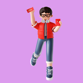 3D动画男孩 