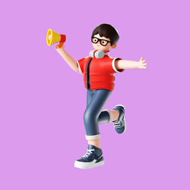 3D动画男孩