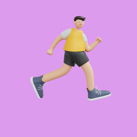 3D动画男孩 