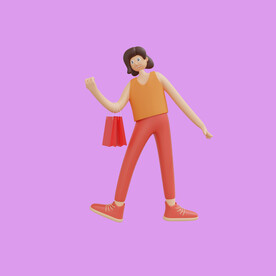 3D动画女孩 