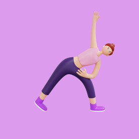 3D动画女孩