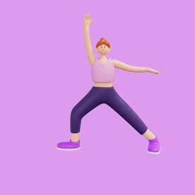 3D动画女孩 