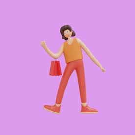 3D动画女孩 