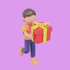 3D人物礼品 