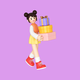 3D人物礼品 