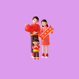 幸福家庭人物