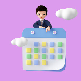 3D商务人士