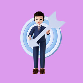 3D商务人士