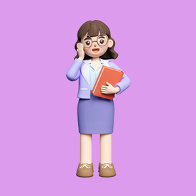 3D教师人物