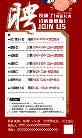 招聘海报