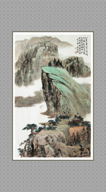 山水画背景