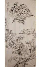 山水画背景