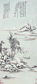 山水画背景