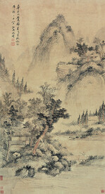 山水画背景