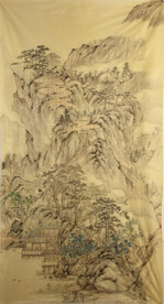山水画背景