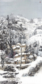 山水画背景