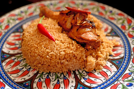 鸡肉米饭