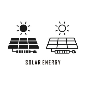 太阳能图标