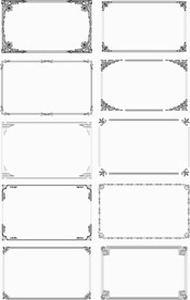 欧式边框