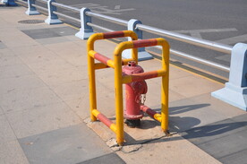 户外消防栓防护栏