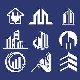 创意地产建筑图形logo
